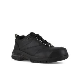 Reebok Women's Tyak Athletic Work Shoe Composite Toe Rb417 In Black