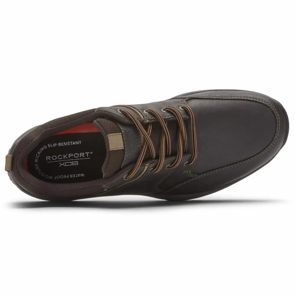 Rockport Men XCS SPRUCE PEAK SPRUCE PEAK LACE UP DK CHOCOLATE LEATHER