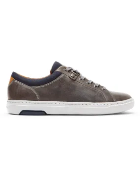 Rockport Men's Pulsetech Cupsole Sneakers Steel Grey Leather CI6216