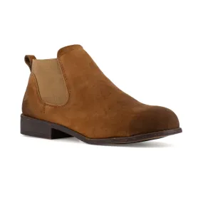 Rockport Twin Gore Slip-on Boot Women's Steel Toe Junction View Rk800 In Brown