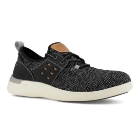 Rockport Two Eye Tie Work Sneaker Men's Composite Toe Truflex Rk4689 In Black