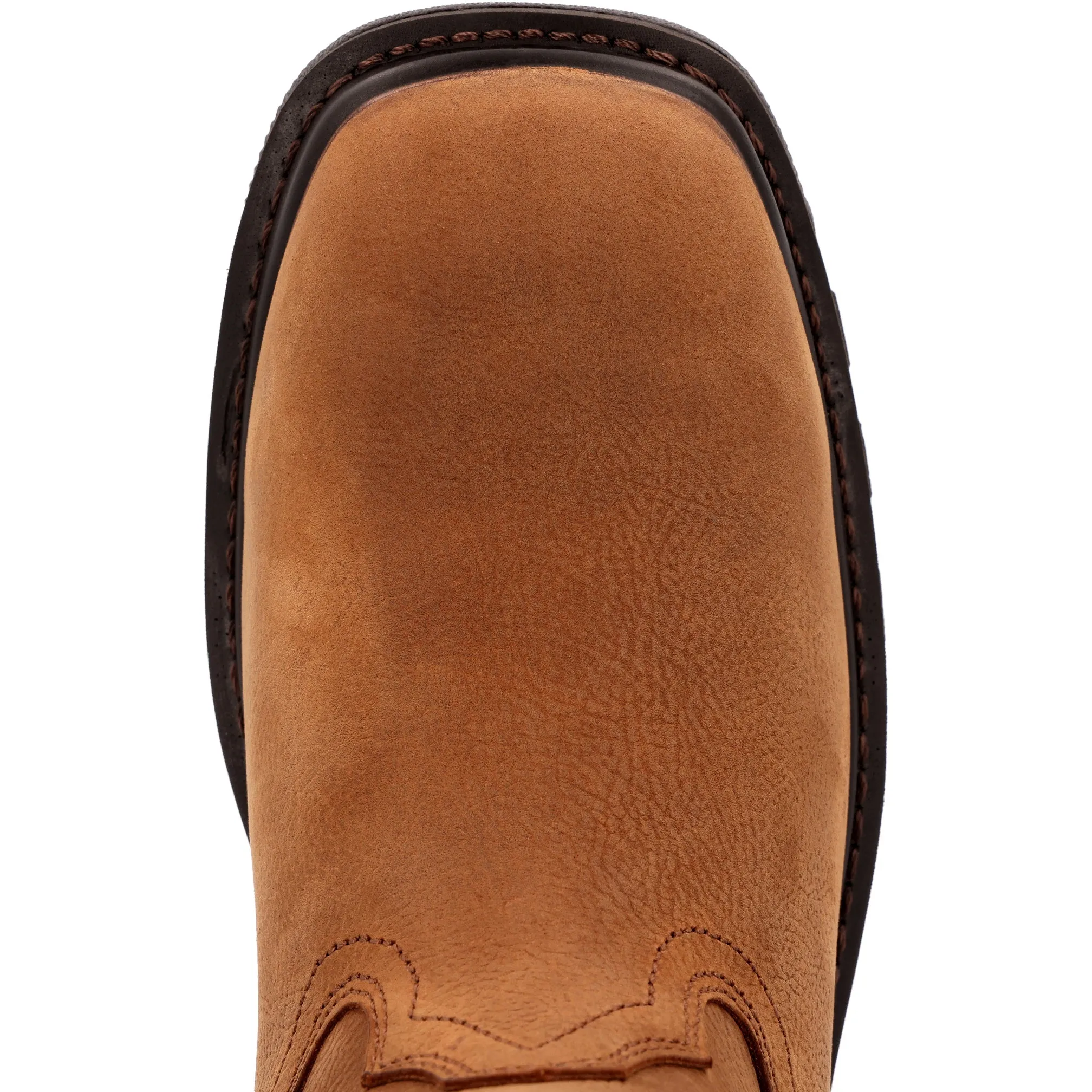 Rocky Men Rams Horn Western Work Boot