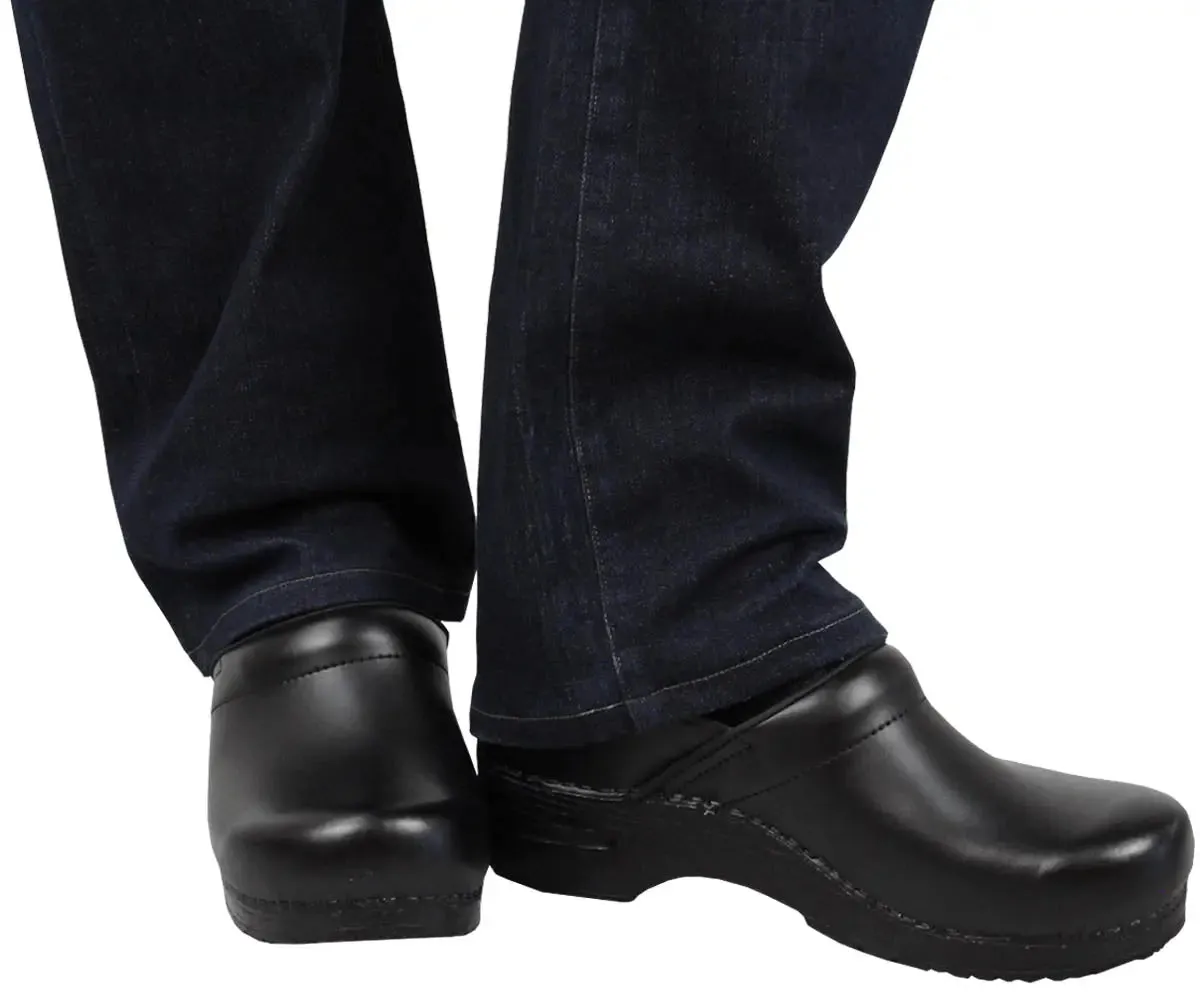 Sanita Pro. PU Men's Black Polyurethane Nursing Clog
