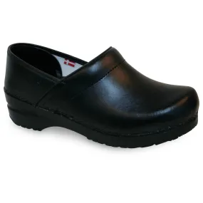Sanita Pro. PU Men's Black Polyurethane Nursing Clog
