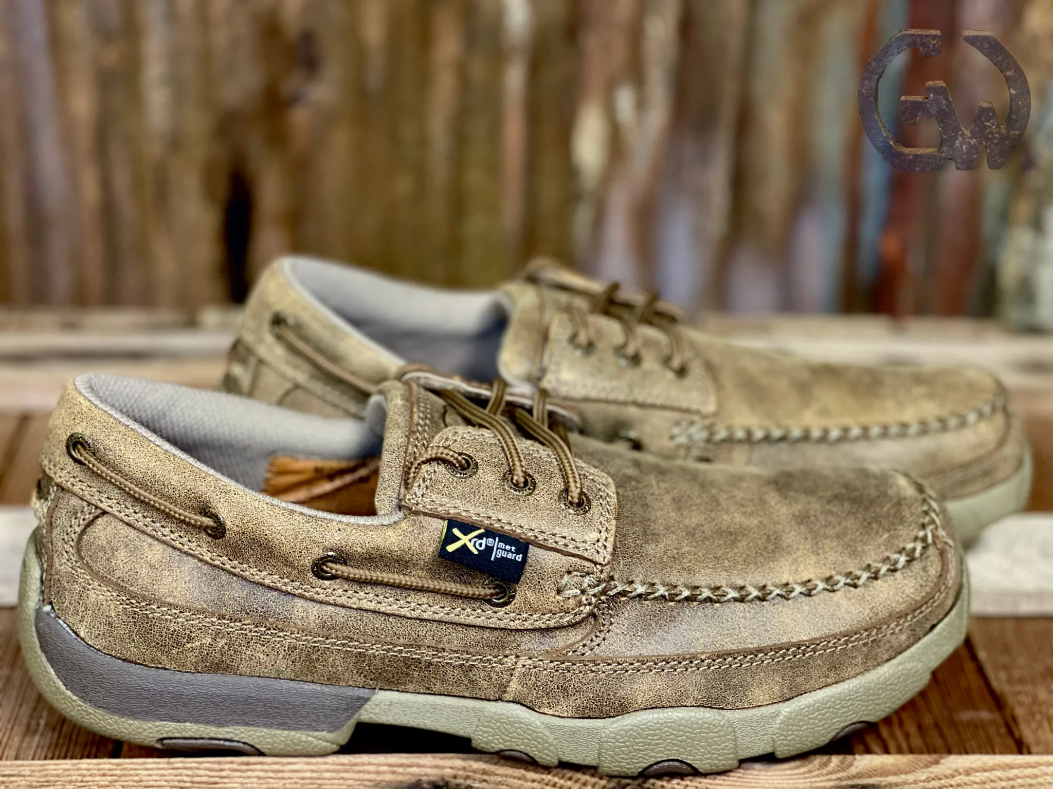 Twisted X Work Boat Shoe Driving Moc