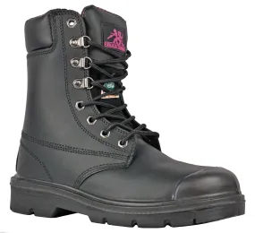 Women's Moxie Anne 8" Black, EH, PR, EH, WP Steel Toe Boot